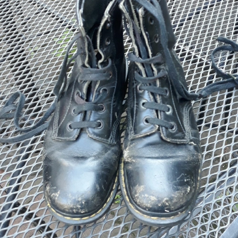 DR MARTEN BOOTS. Original bought in London 1980